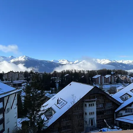 L'eperon Center Wonderful View Апартаменты Кран-Монтана