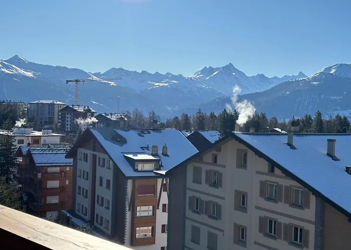 L'eperon Center Wonderful View Apartamento Crans-Montana